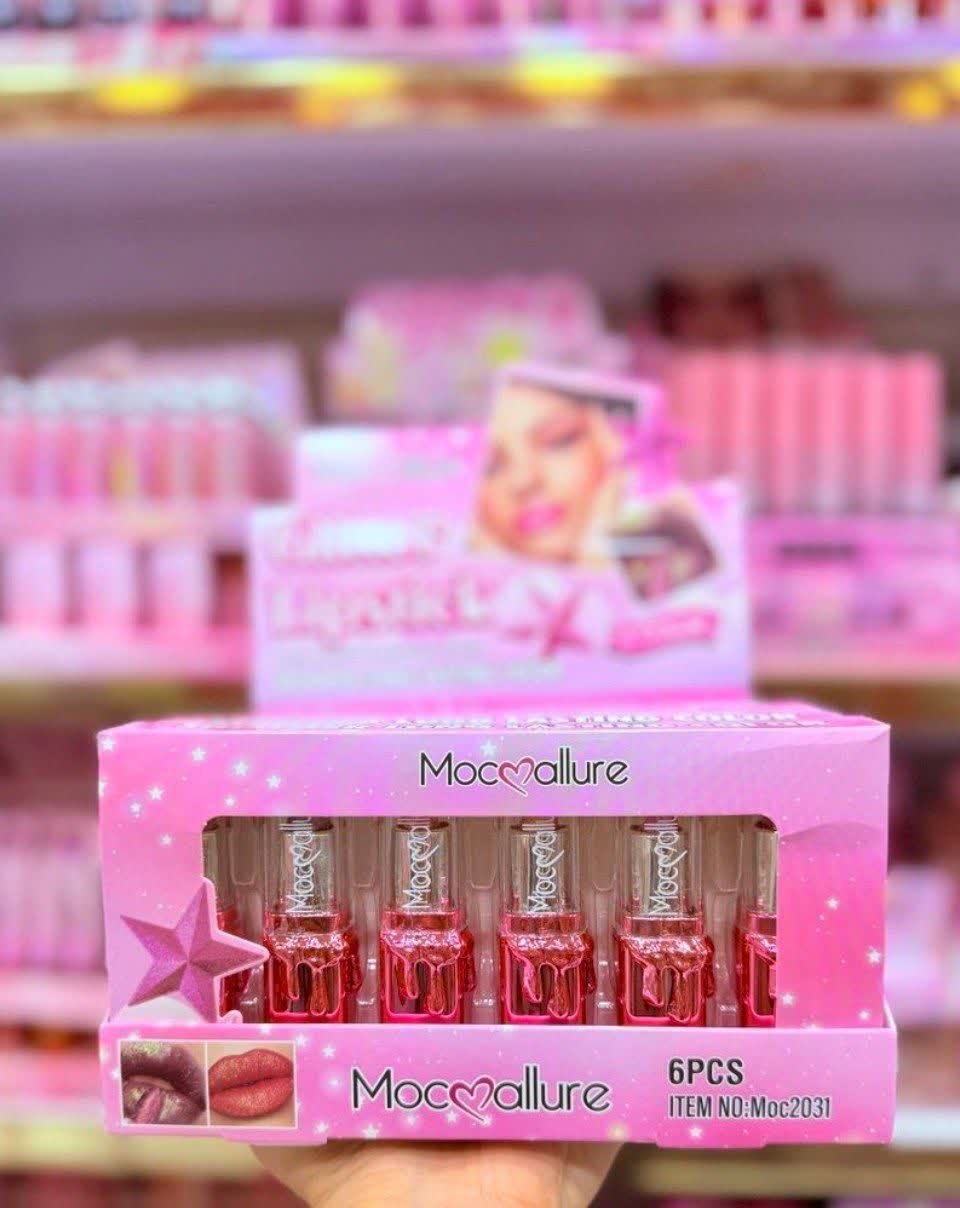 پک رژ شاین دار ۶پک